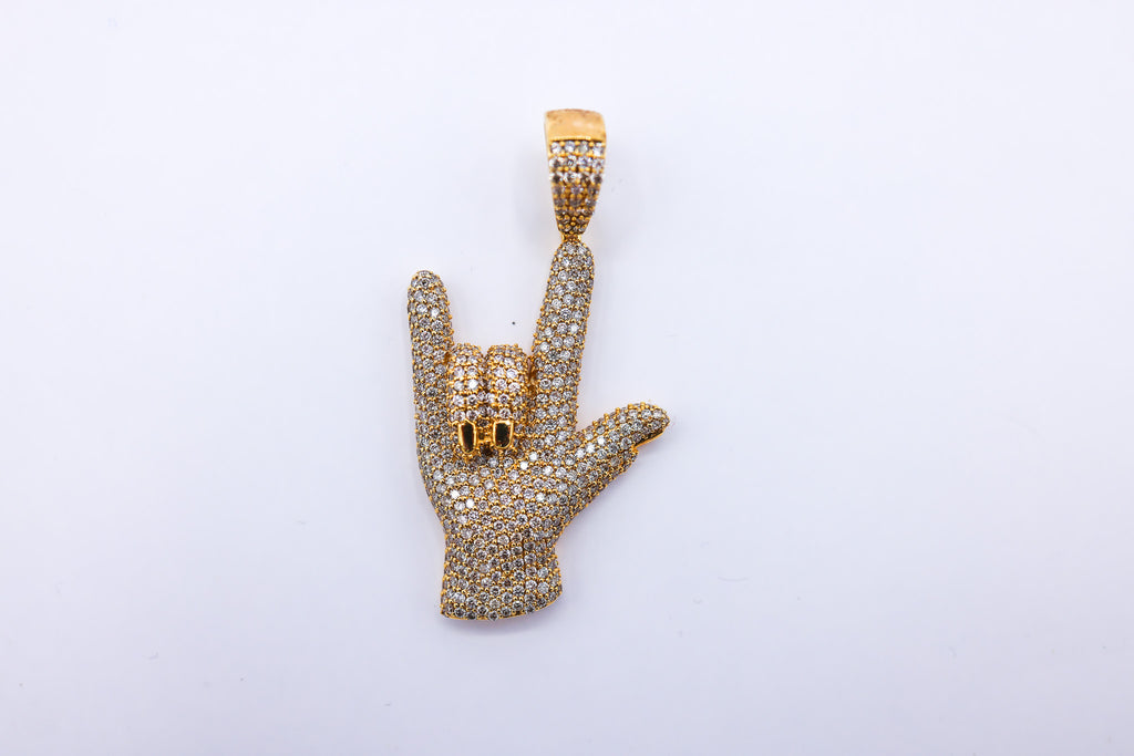 Rockstar Charm 10K Gold 2.12 CTW