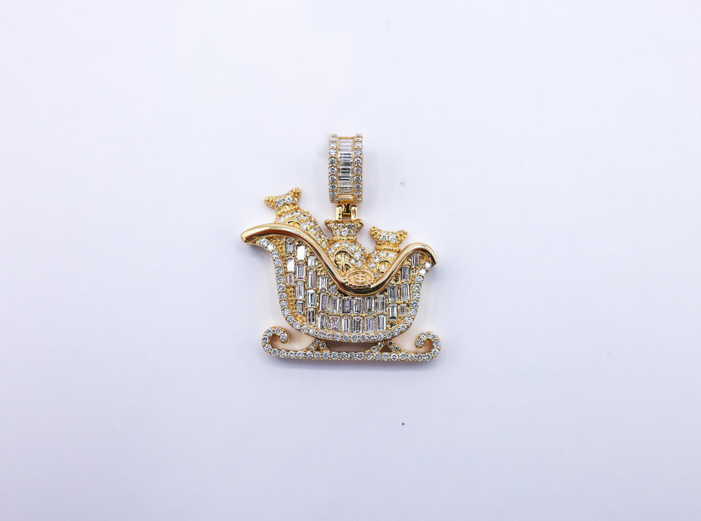 Money Sleigh 14K Gold 2.02 CTW