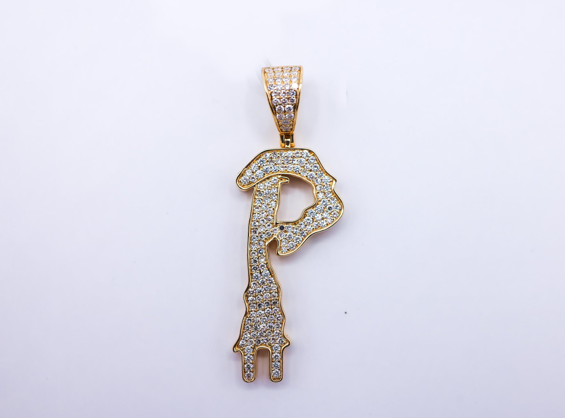 Plug Charm 14K Gold 1.18 CTW