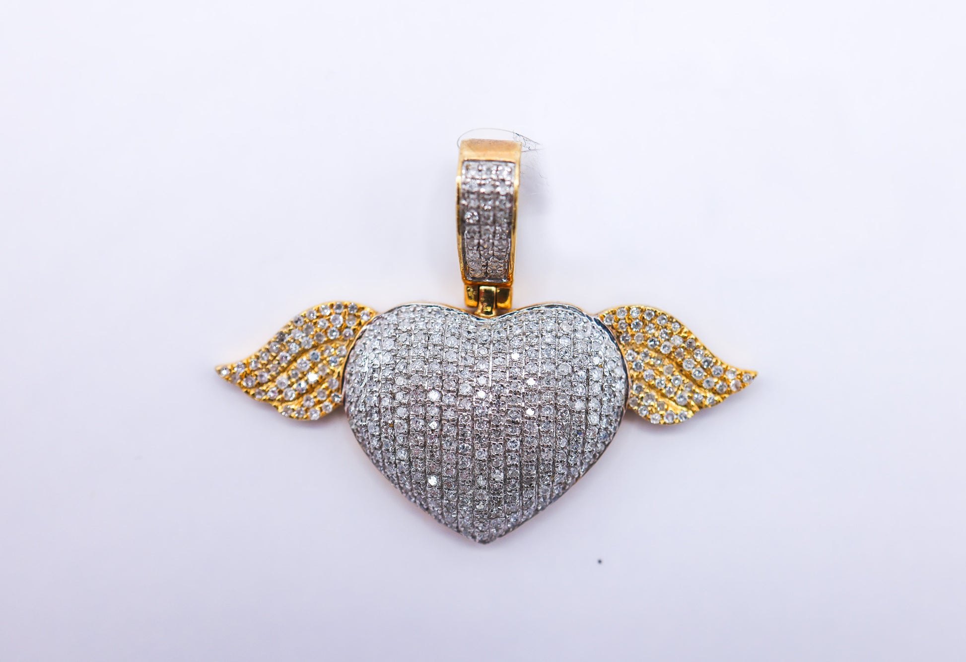 Heart with Wings 10K Gold 1.05 CTW