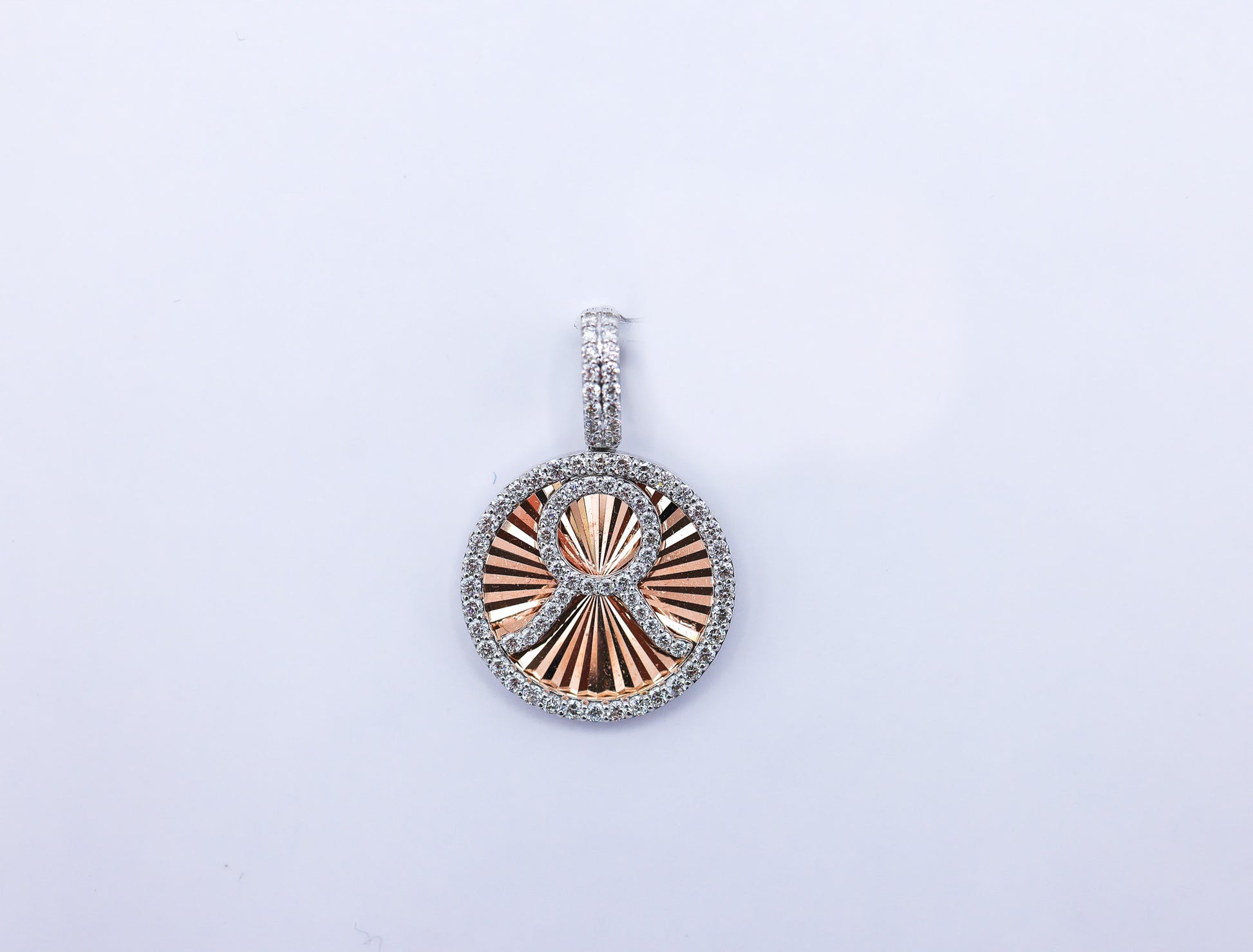 Taurus Charm 14 K Gold 1.02 CTW