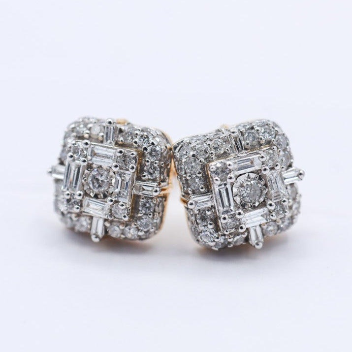 10K 1.03CT D Earring FSBAG/RDS
