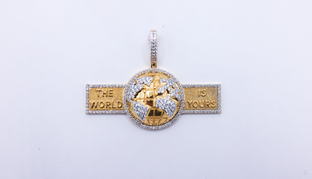 The World is Yours 10K Gold 2.55 CTW