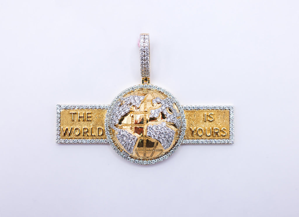 The World is Yours 10K Gold 2.55 CTW