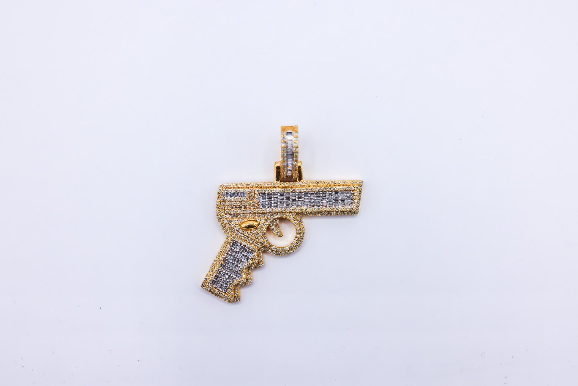 Gun 10K Gold 2CTW