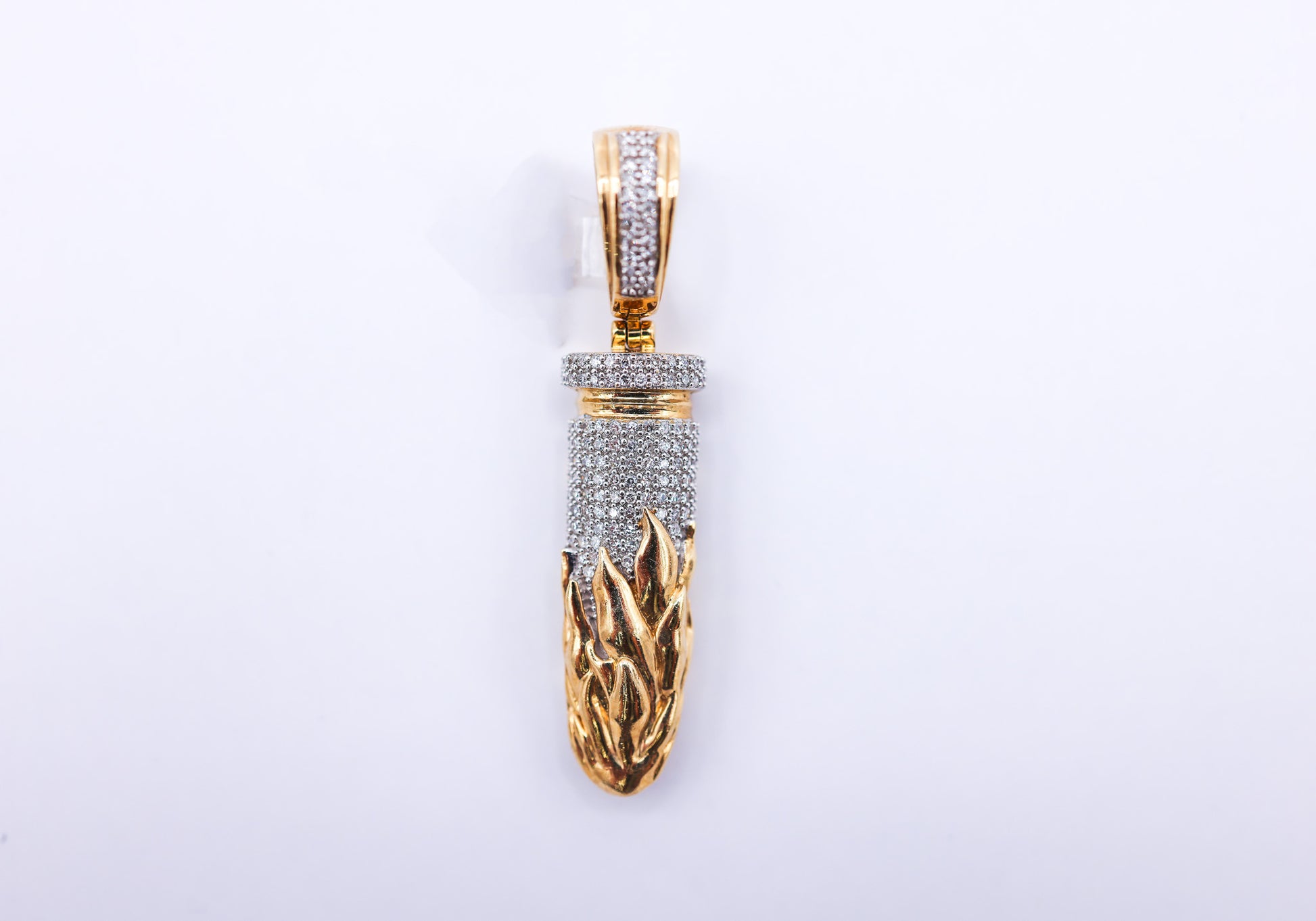 10K 0.33CT D-PENDANT RDS