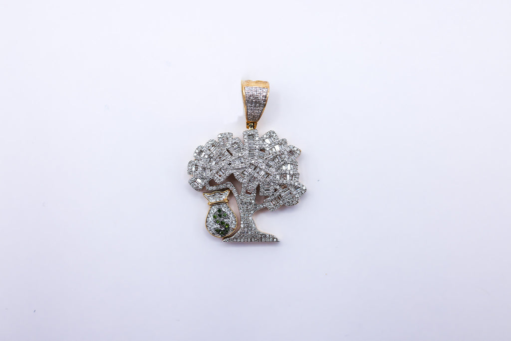 Money Tree 10 K gold 1.23CTW
