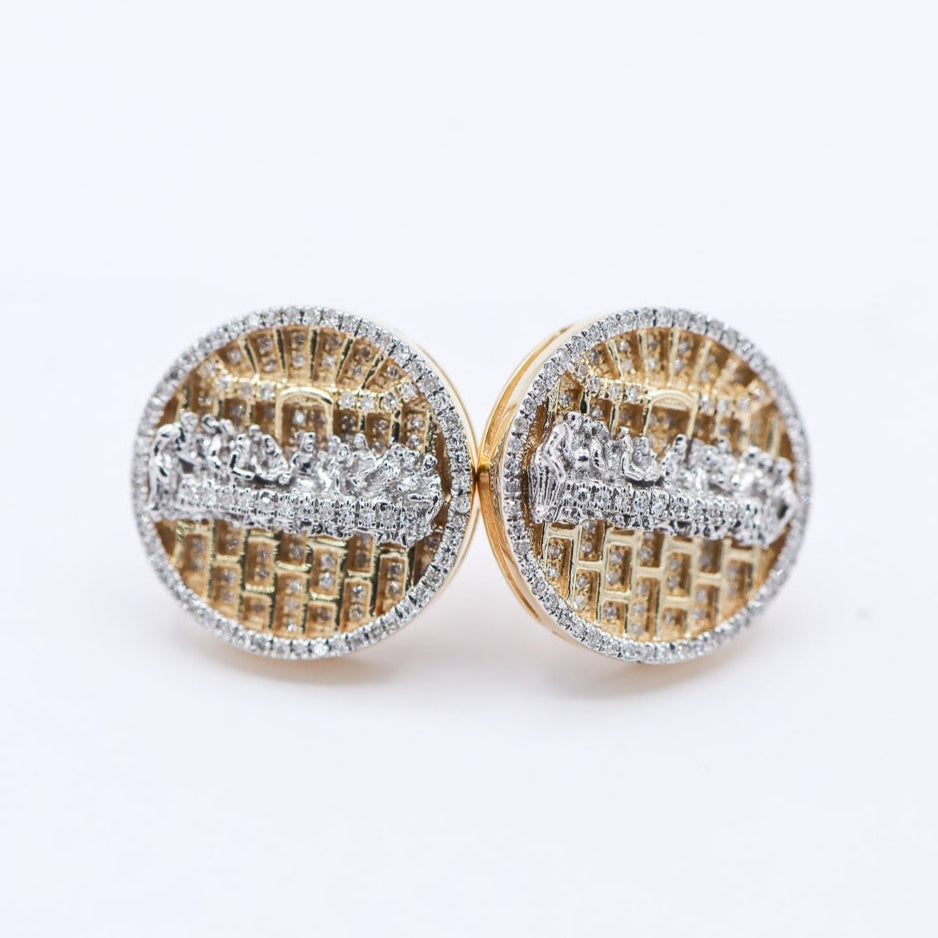 10K 0.29CT Micro Prong Last Supper