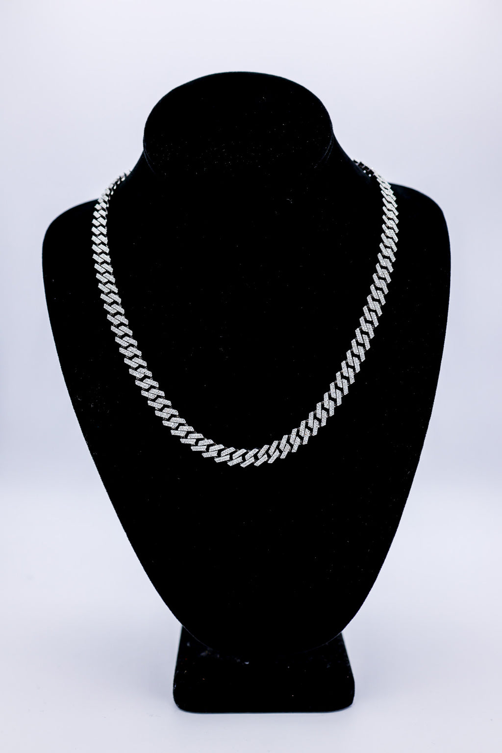 10K Necklace - 8.7CT Miami Cuban White Gold 8mm