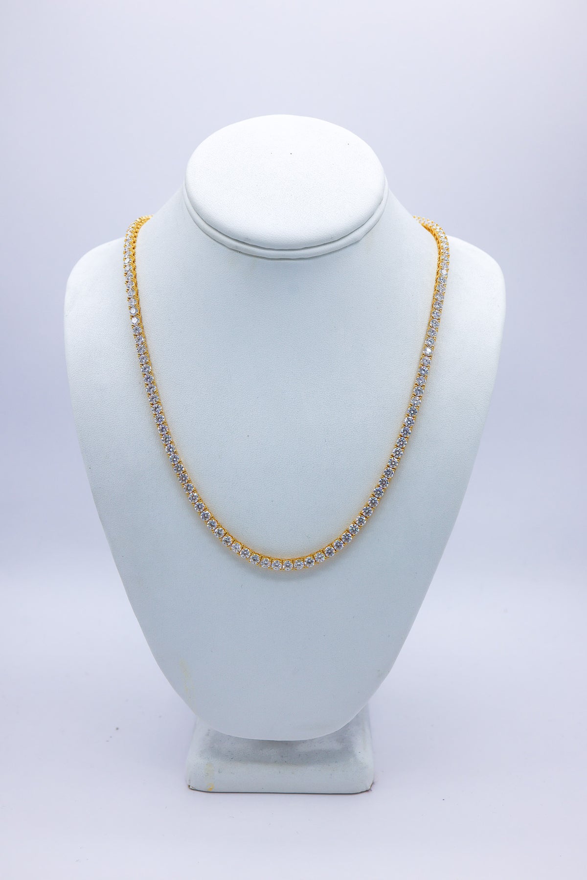 Yellow Tennis 4MM 35.09 CTw