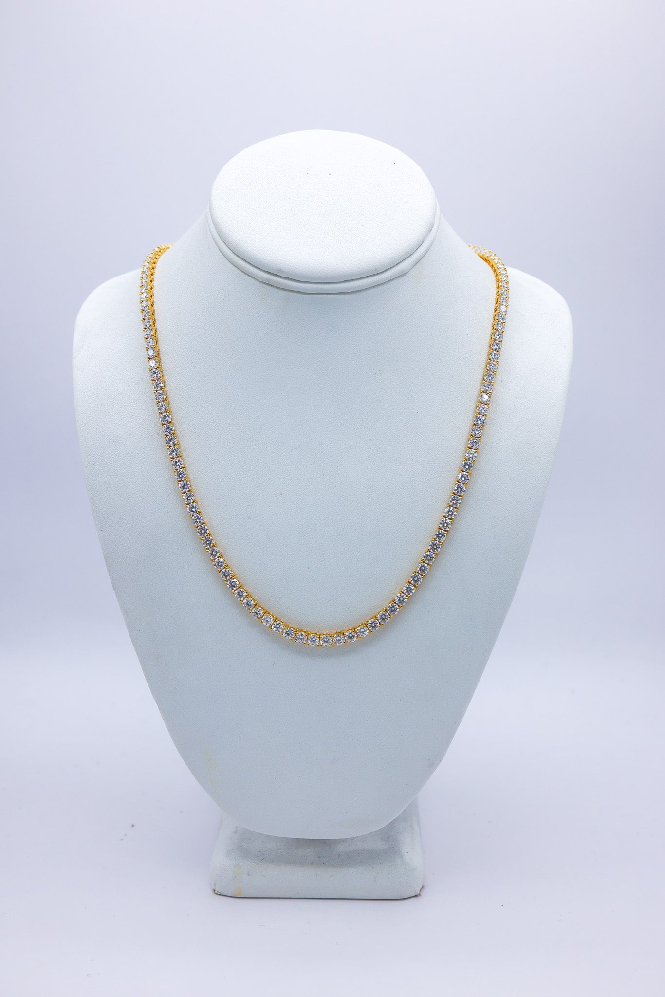 Yellow Tennis 4MM 35.09 CTw