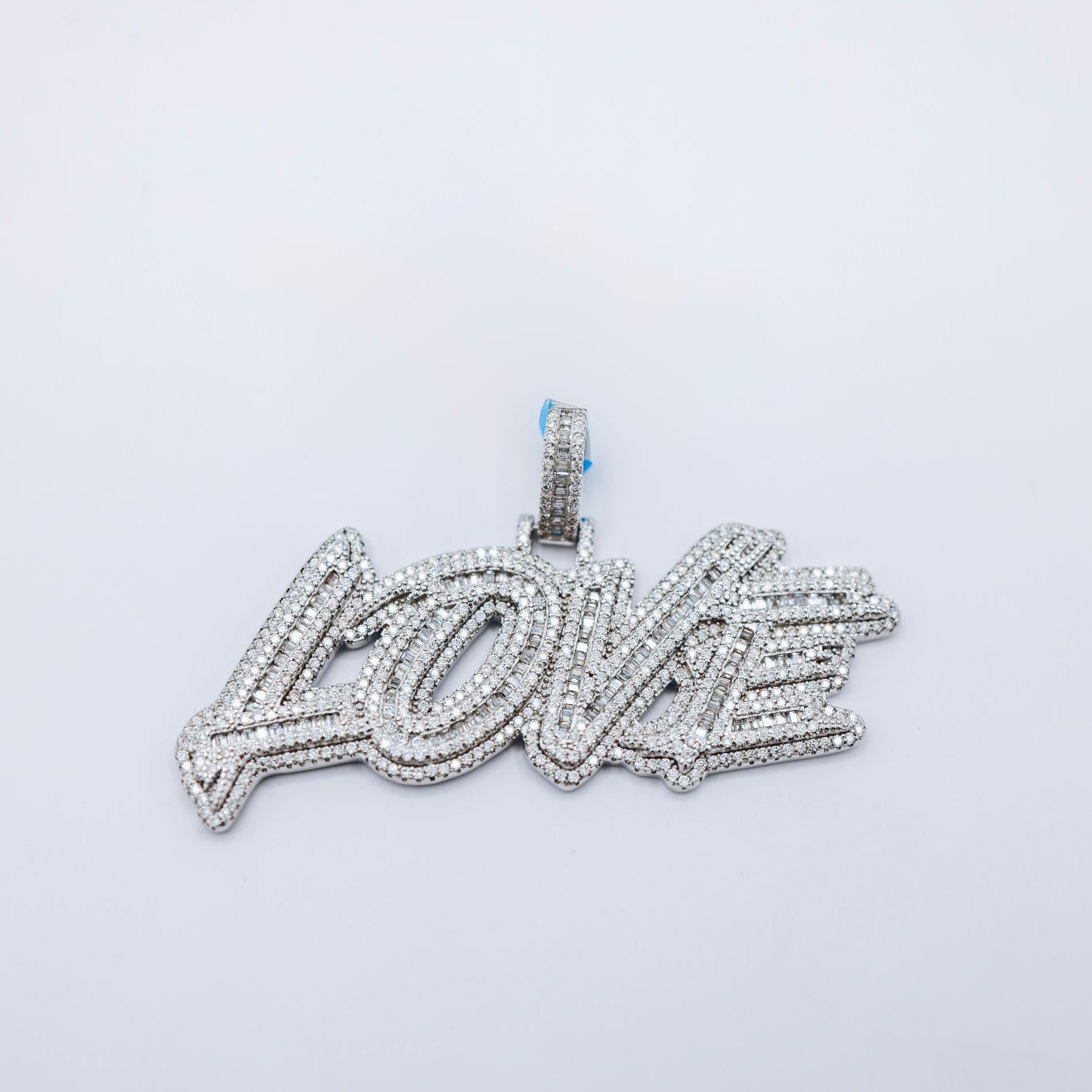 LOVE Charm 925 Silver 4.30 CTW