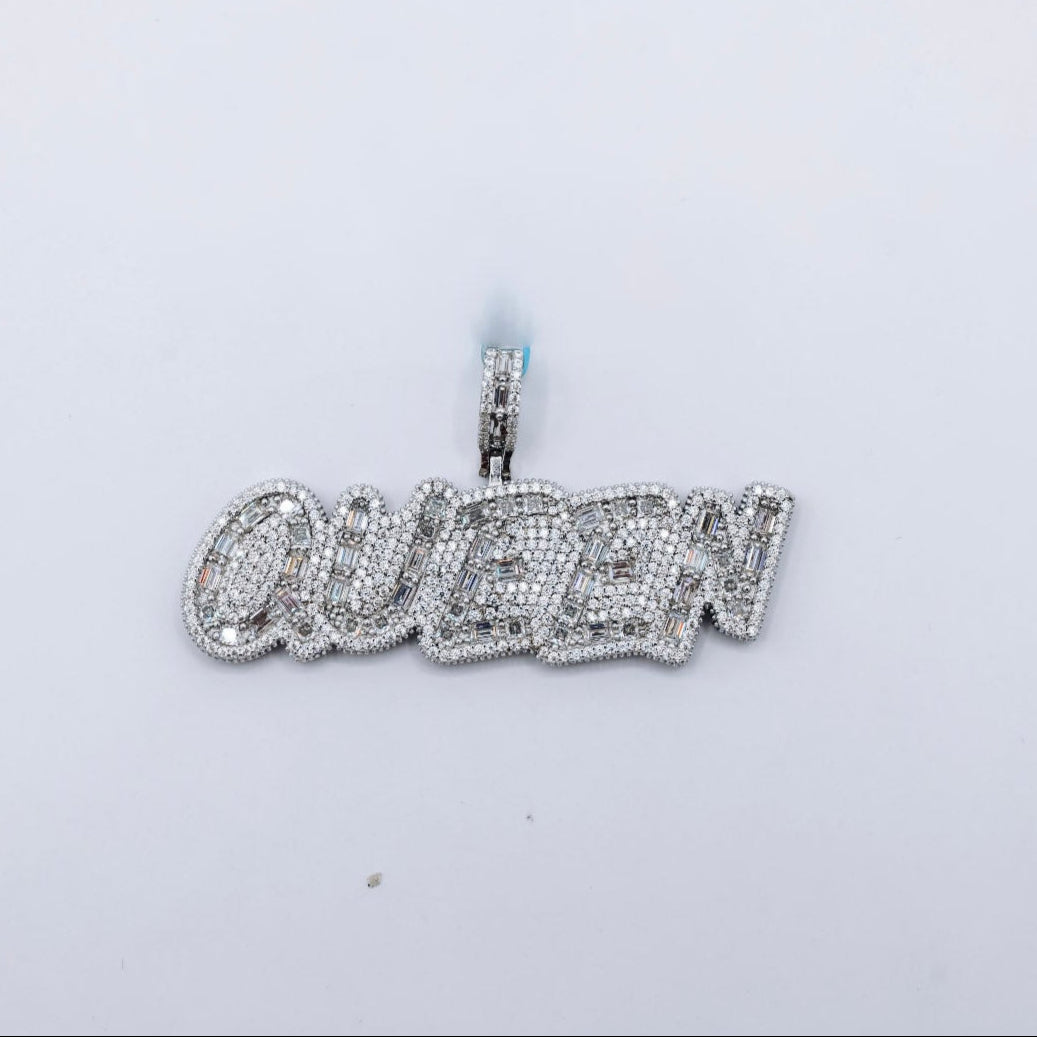 Queen 925 Silver 6.23 CTW Charm