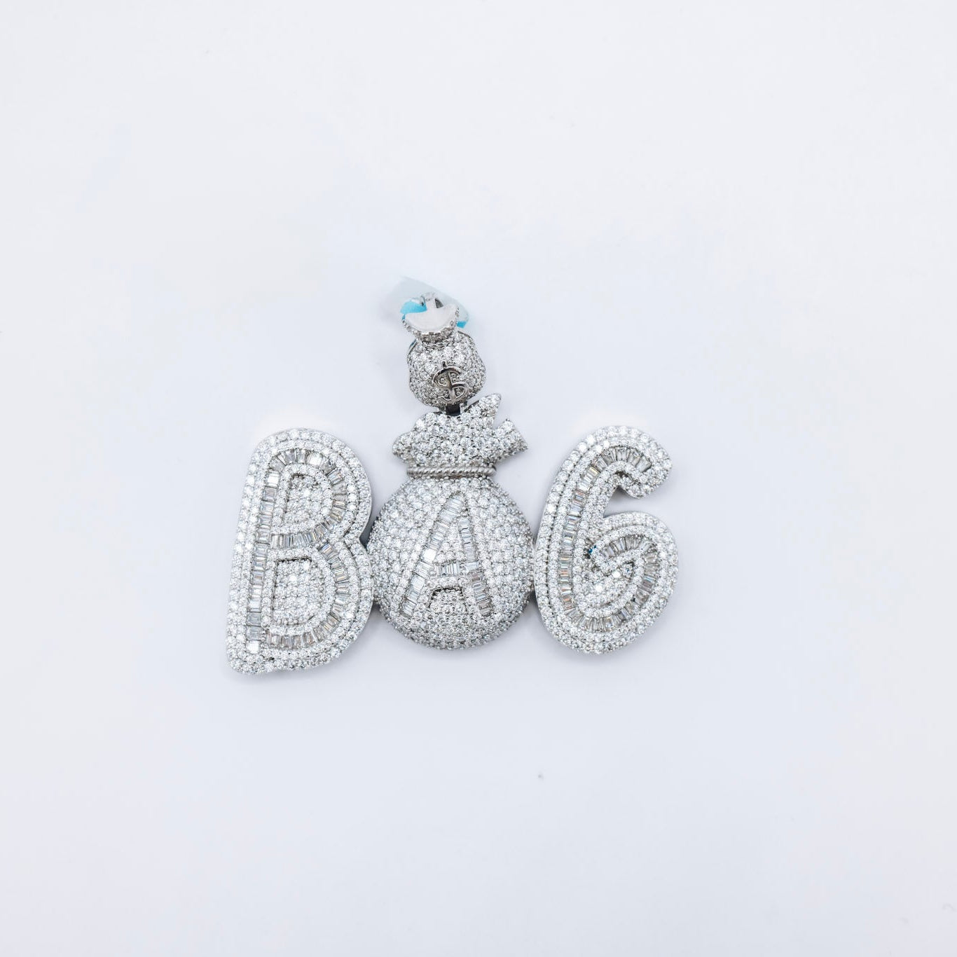 Bag 925 Silver 8.63 CTW Charm