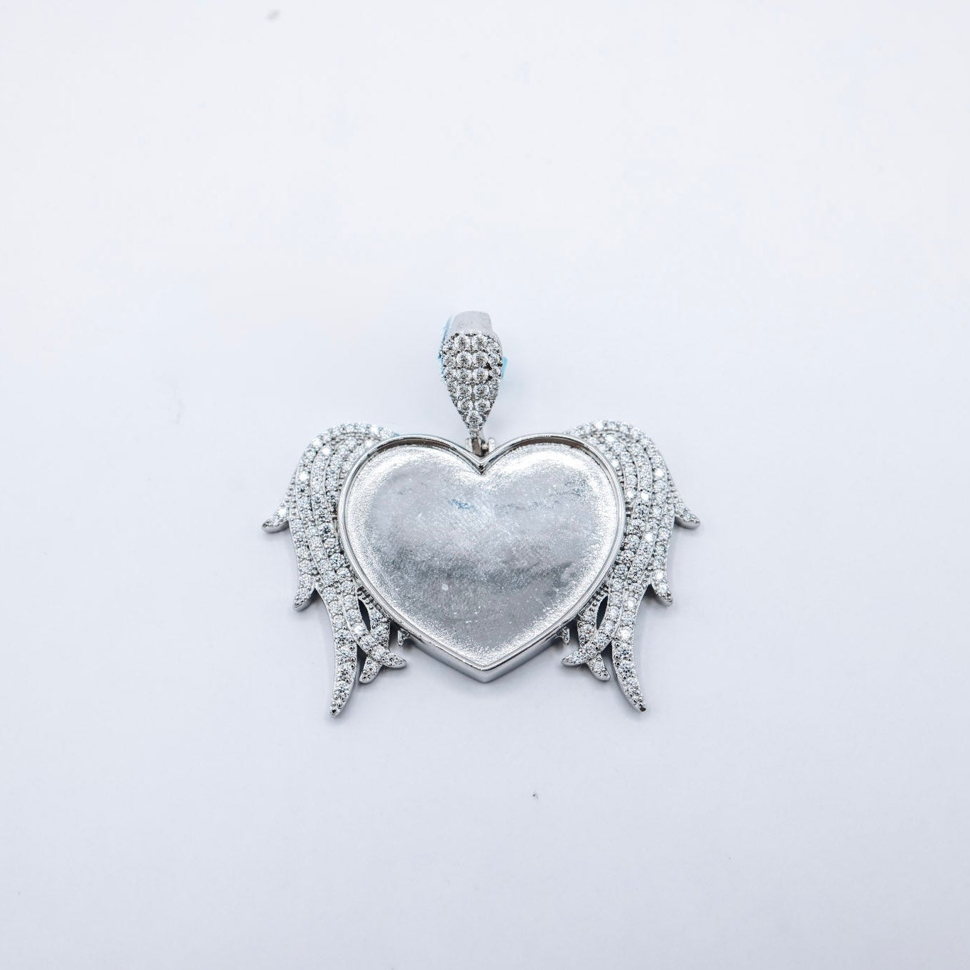 Heart Memory Charm 925 Silver 2.59 CTW