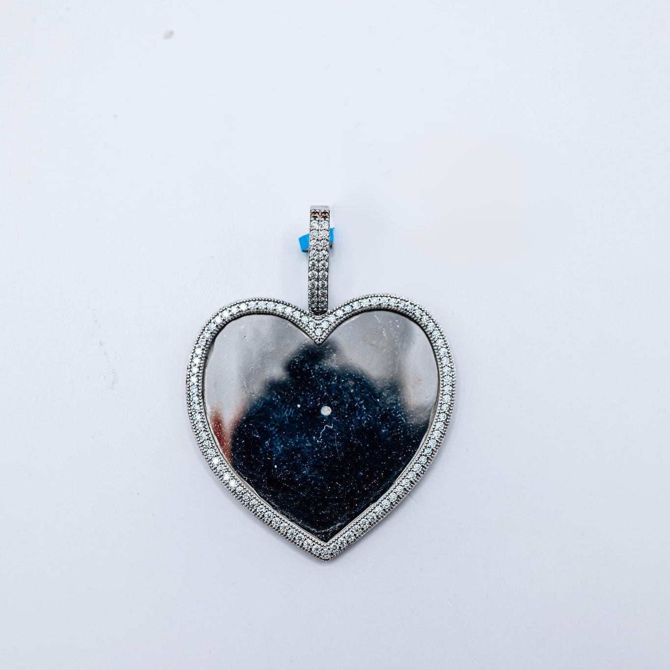 Heart Memory Charm 925 Silver 1.43 CTW