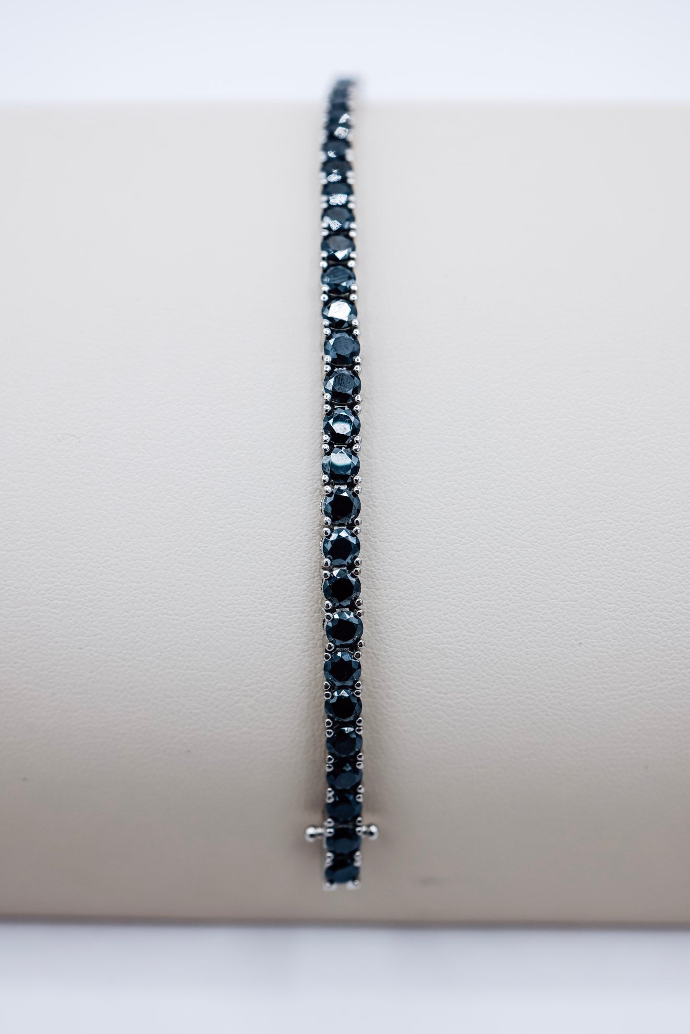 Black Tennis Moissanite 14.85CTW Bracelet