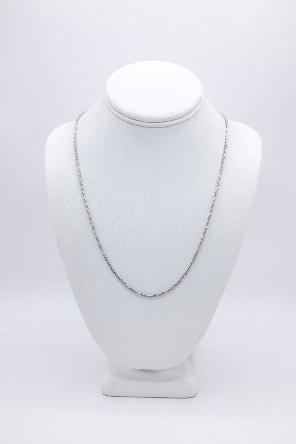 White Gold Franko 24 Inches Chain