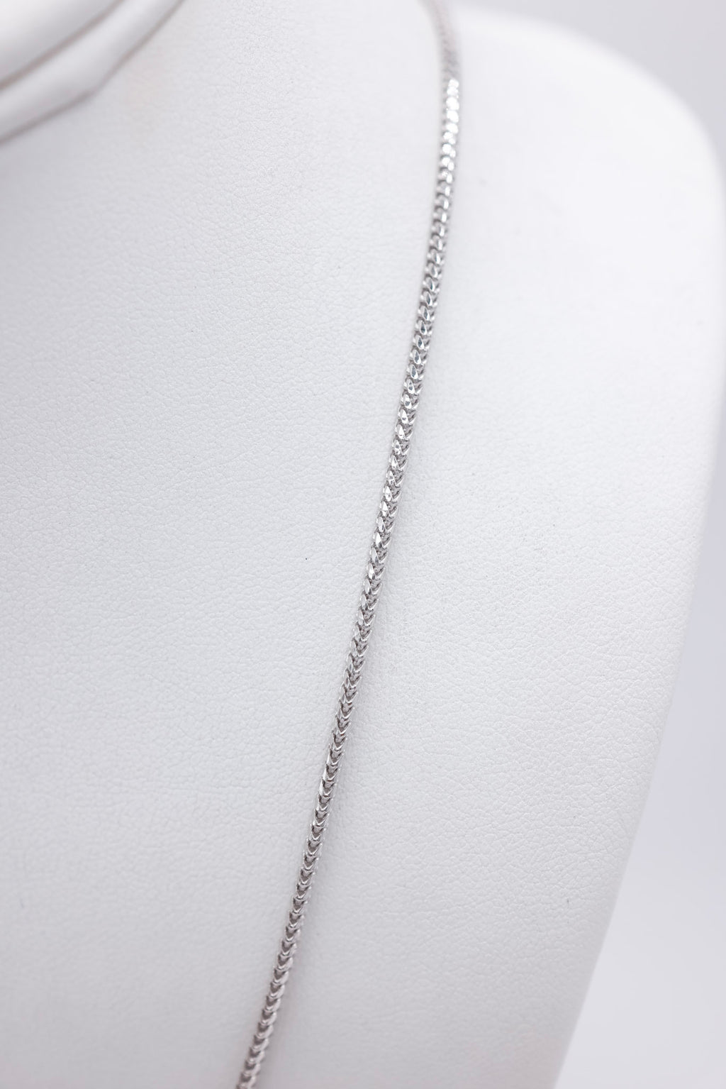 White Gold Franko 24 Inches Chain
