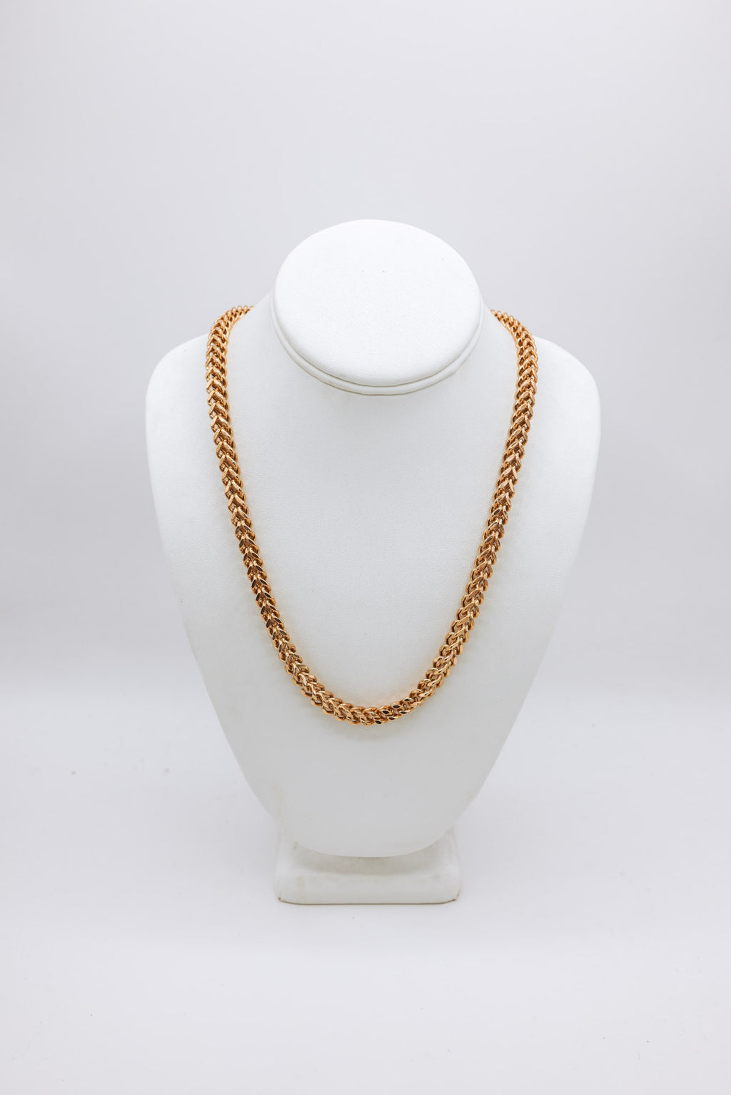 10K New Style Franko 24 Inches Gold Chain