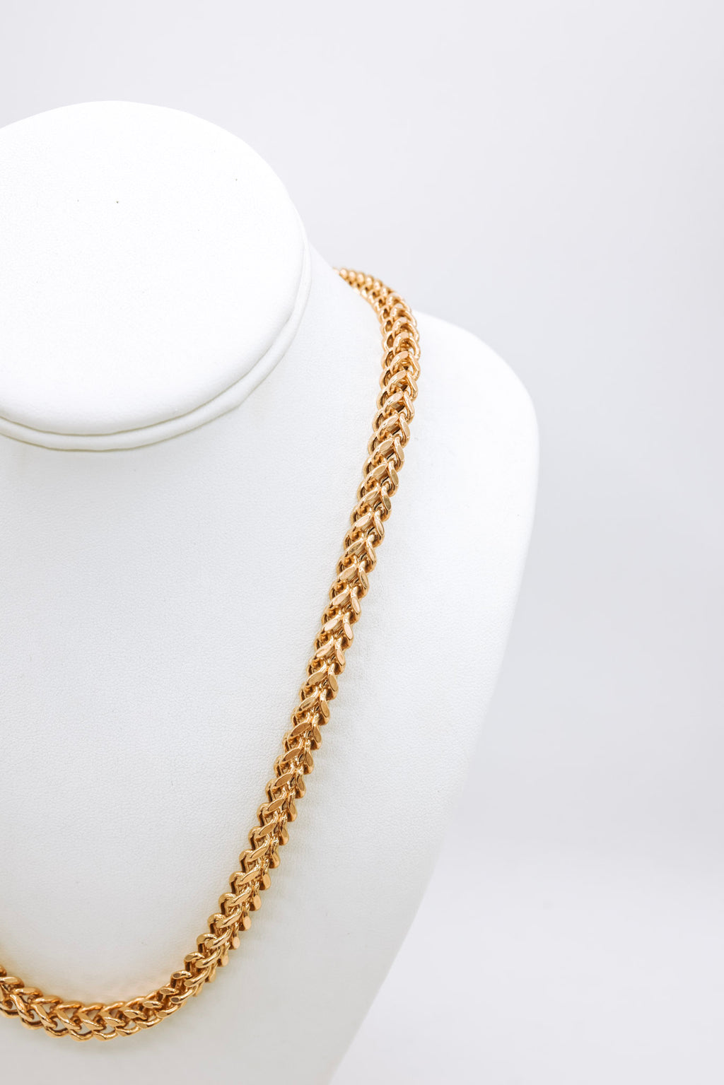 10K New Style Franko 24 Inches Gold Chain