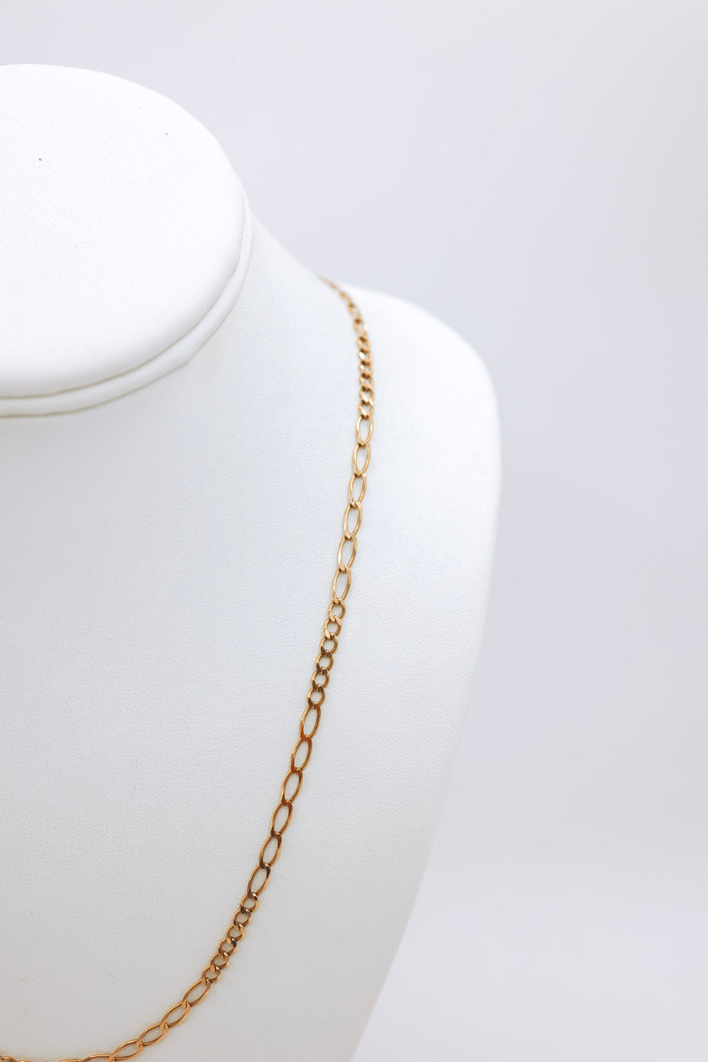 10K Figaro 24 inches Gold Chain