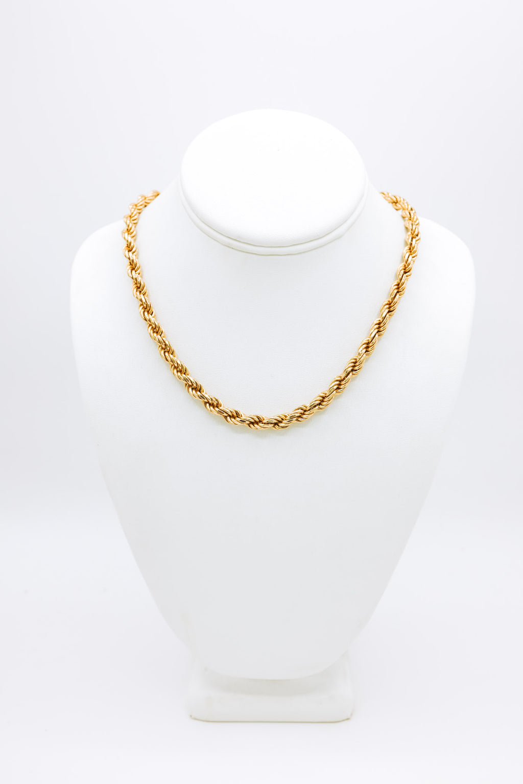 10K Rope Gold Chain 18 Inches