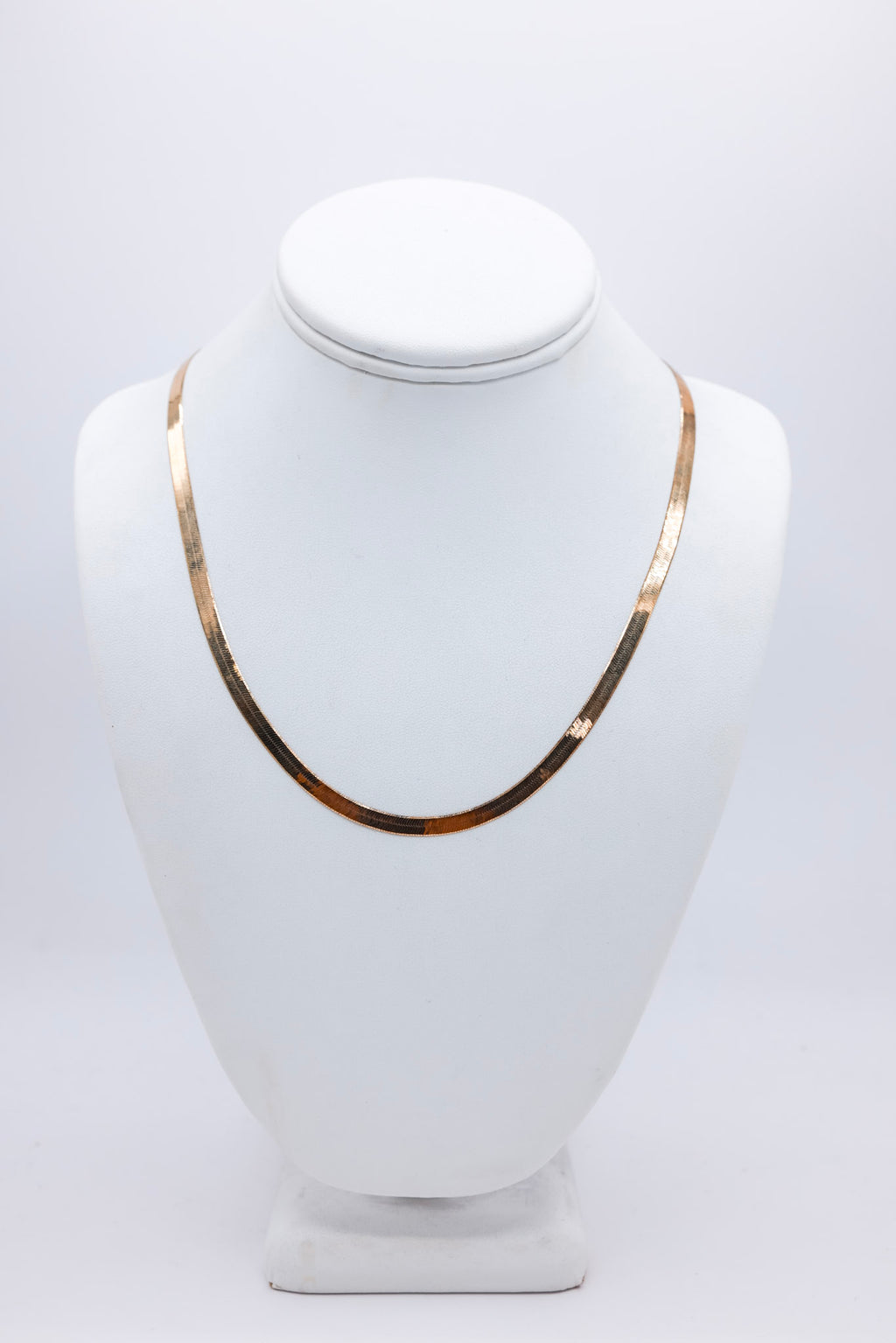 10K Gold Herringbone 22 Inches Chain