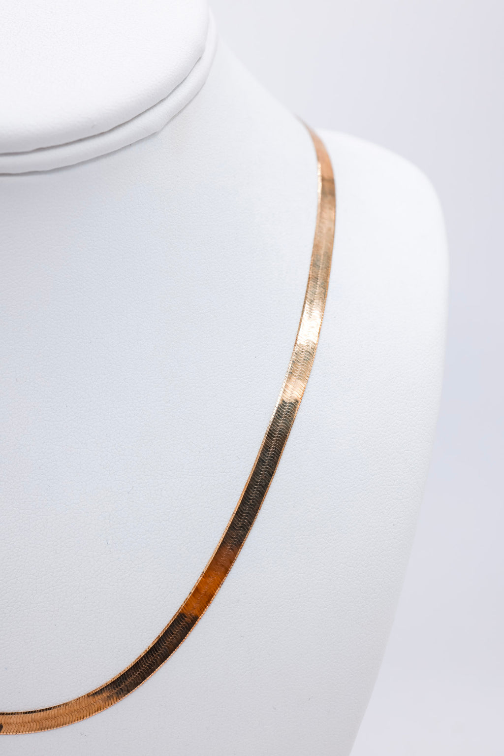 10K Gold Herringbone 22 Inches Chain