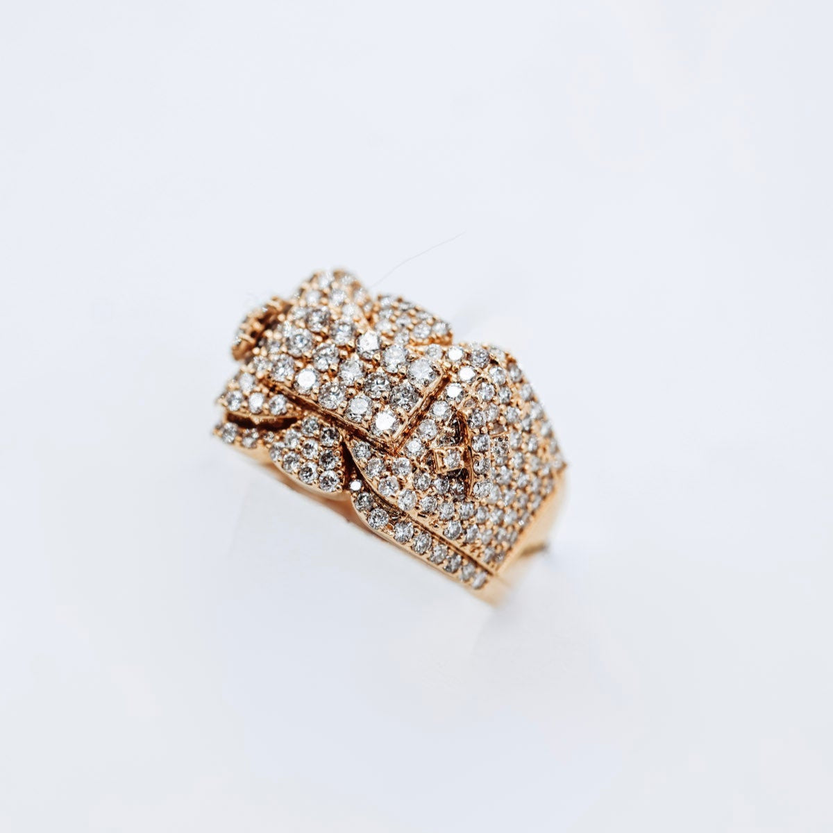 10K 2.56CTW Men Diamond Ring