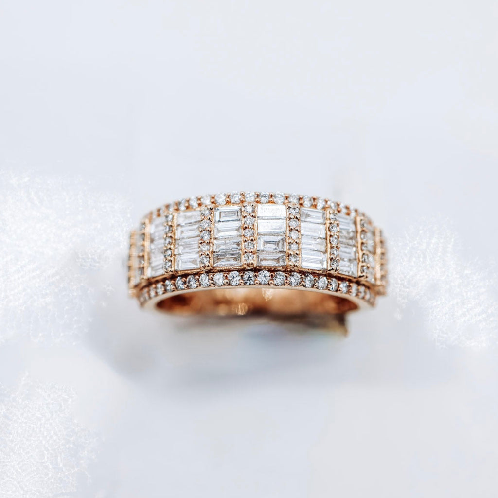 10K 2.17CTW Mens Diamond Ring