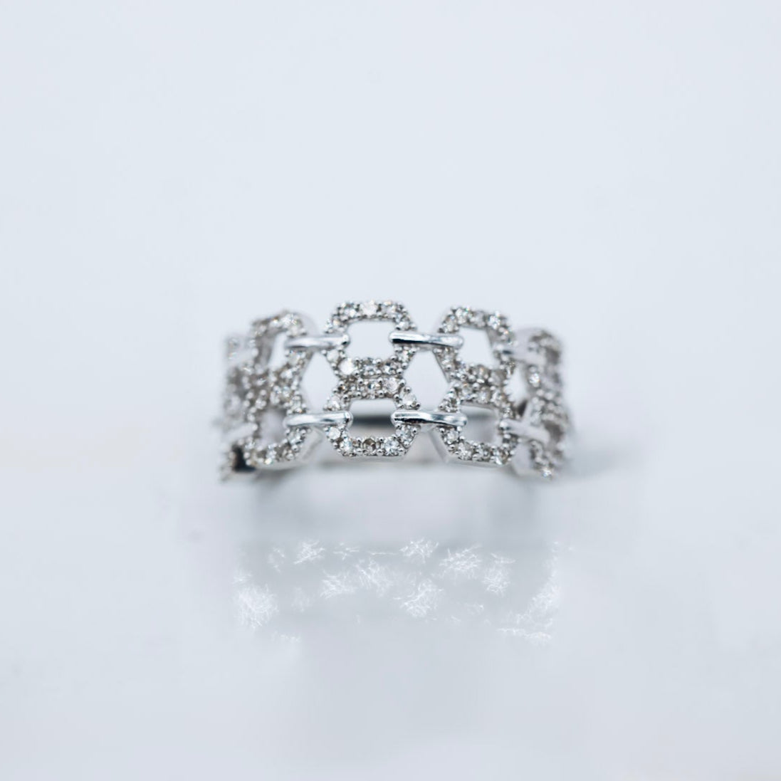 14K 0.51 CTW Ladies Link Ring