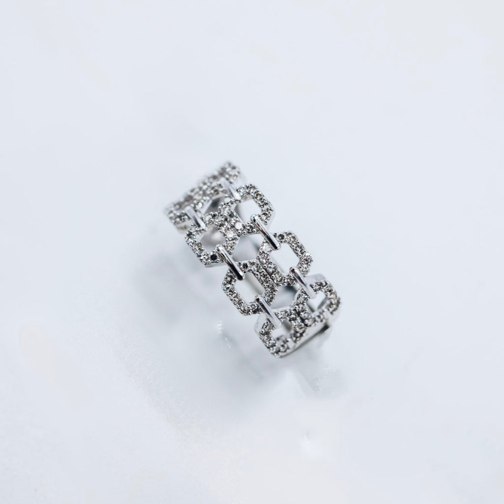 14K 0.51 CTW Ladies Link Ring