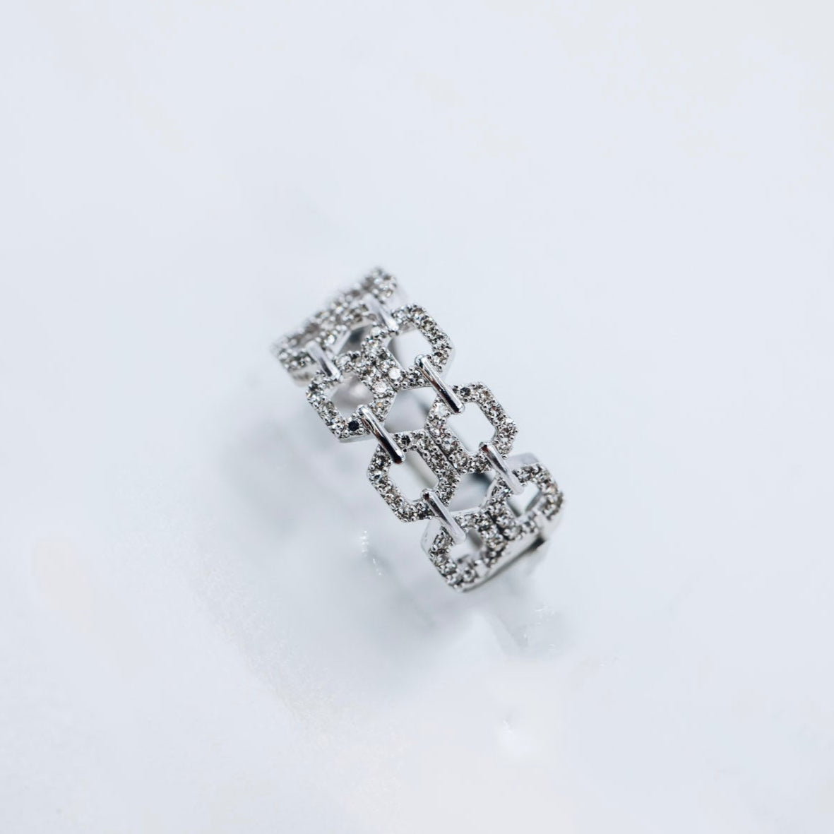 14K 0.51 CTW Ladies Link Ring